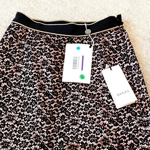 Gucci Floral Lace A-Line Skirt - Picture 4 of 9